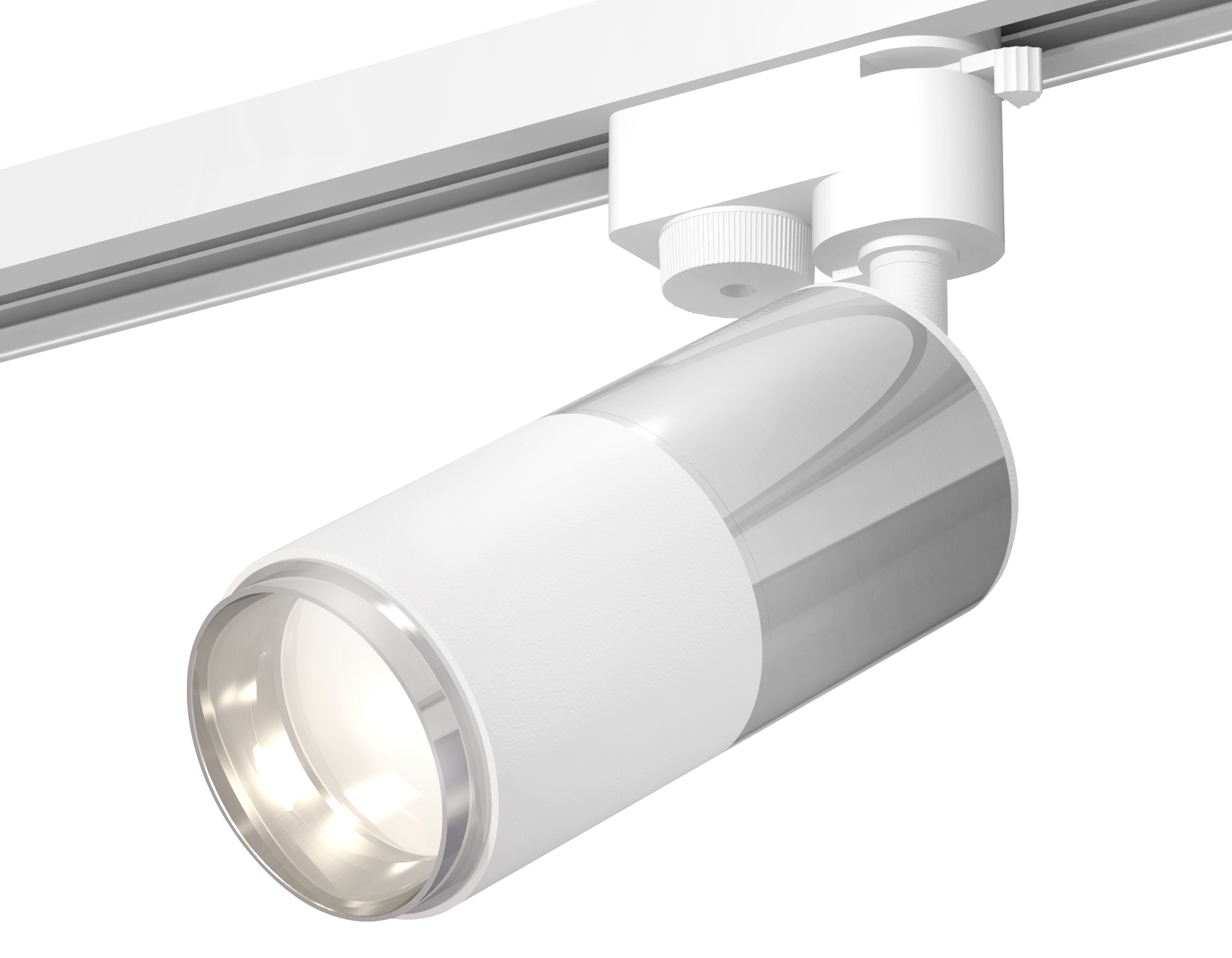 Трековый однофазный светильник XT6301050 SWH/PSL белый песок/серебро полированное MR16 GU5.3 (A2520, C6305, A2060, C6301, N6122)