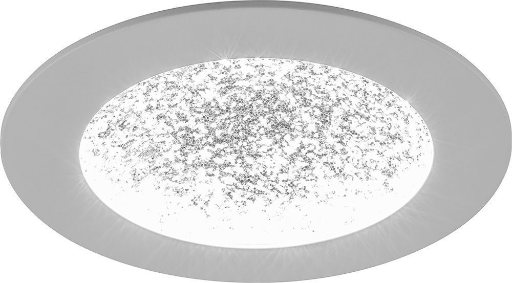 Светодиодный светильник Feron AL9070 встраиваемый 12W 4000K белый с серебром