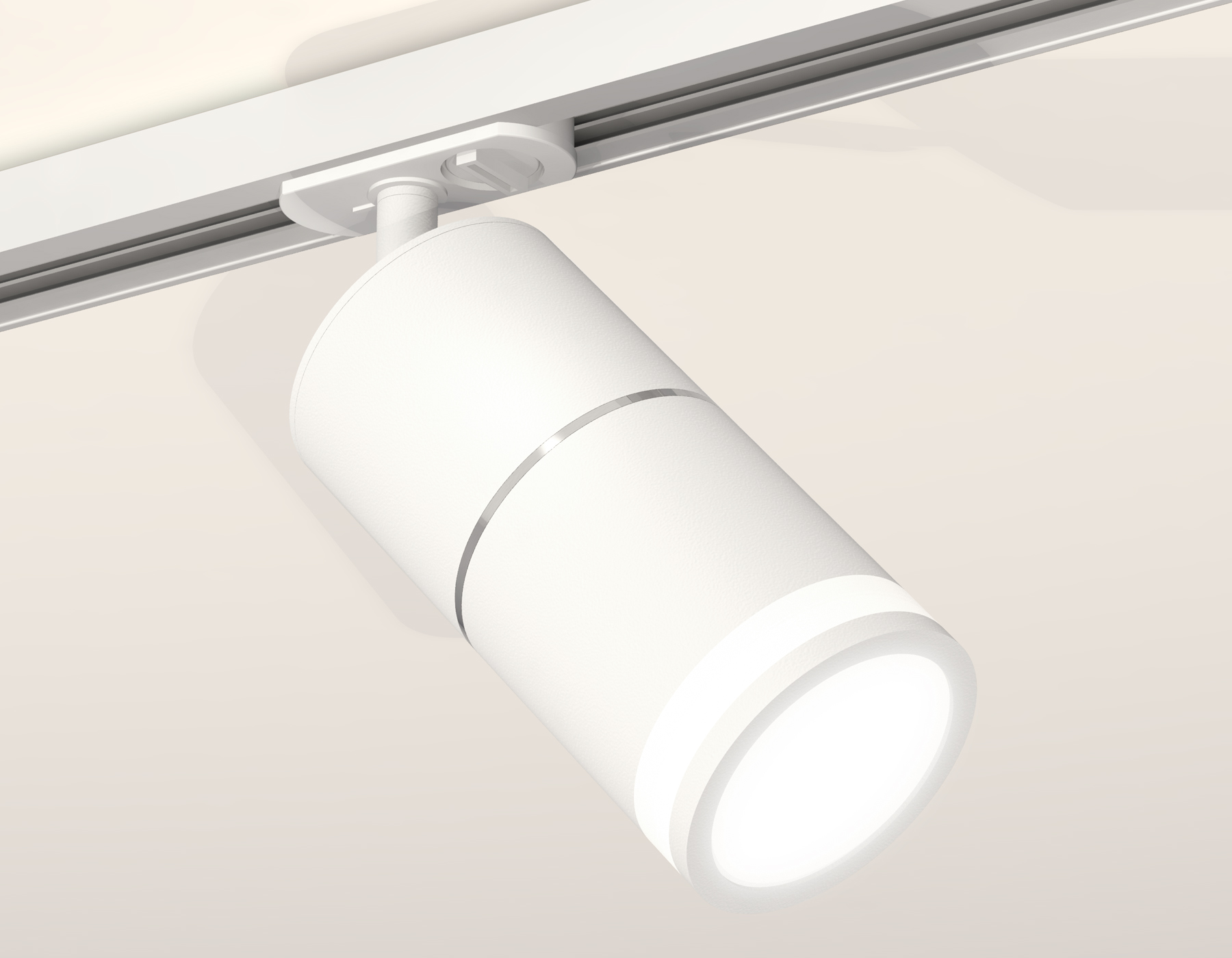 Трековый светильник XT7401003 SWH/PSL/FR белый песок/серебро полированное/белый матовый MR16 GU5.3