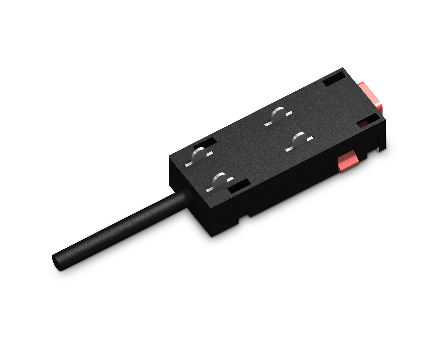 GL1102 BK черный ввод питания для шинопровода Magnetic 220V IP20 200*28.5*18