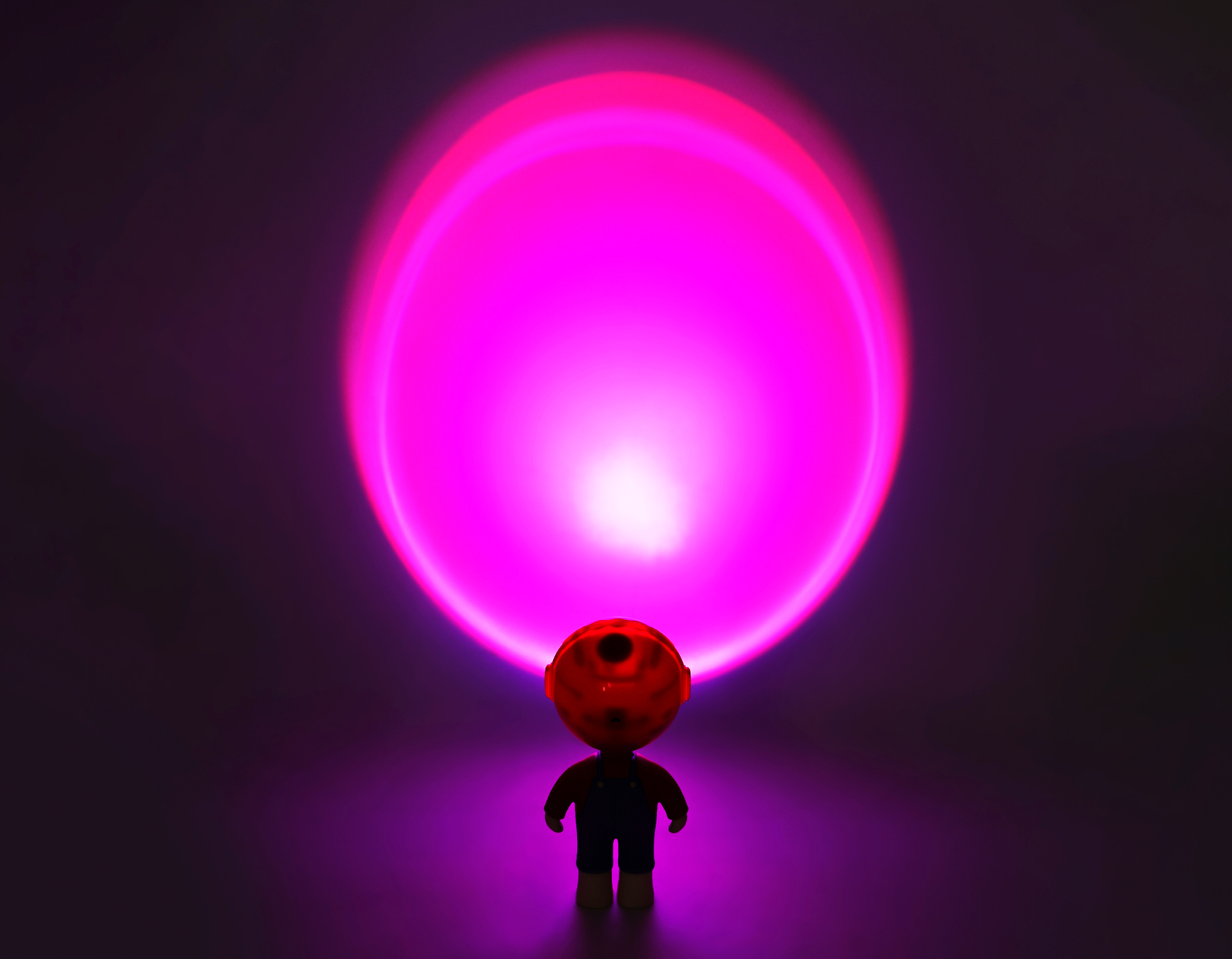 Настольный светильники Ambrella DE8248 RD/BL красный/синий LED RGB 3W