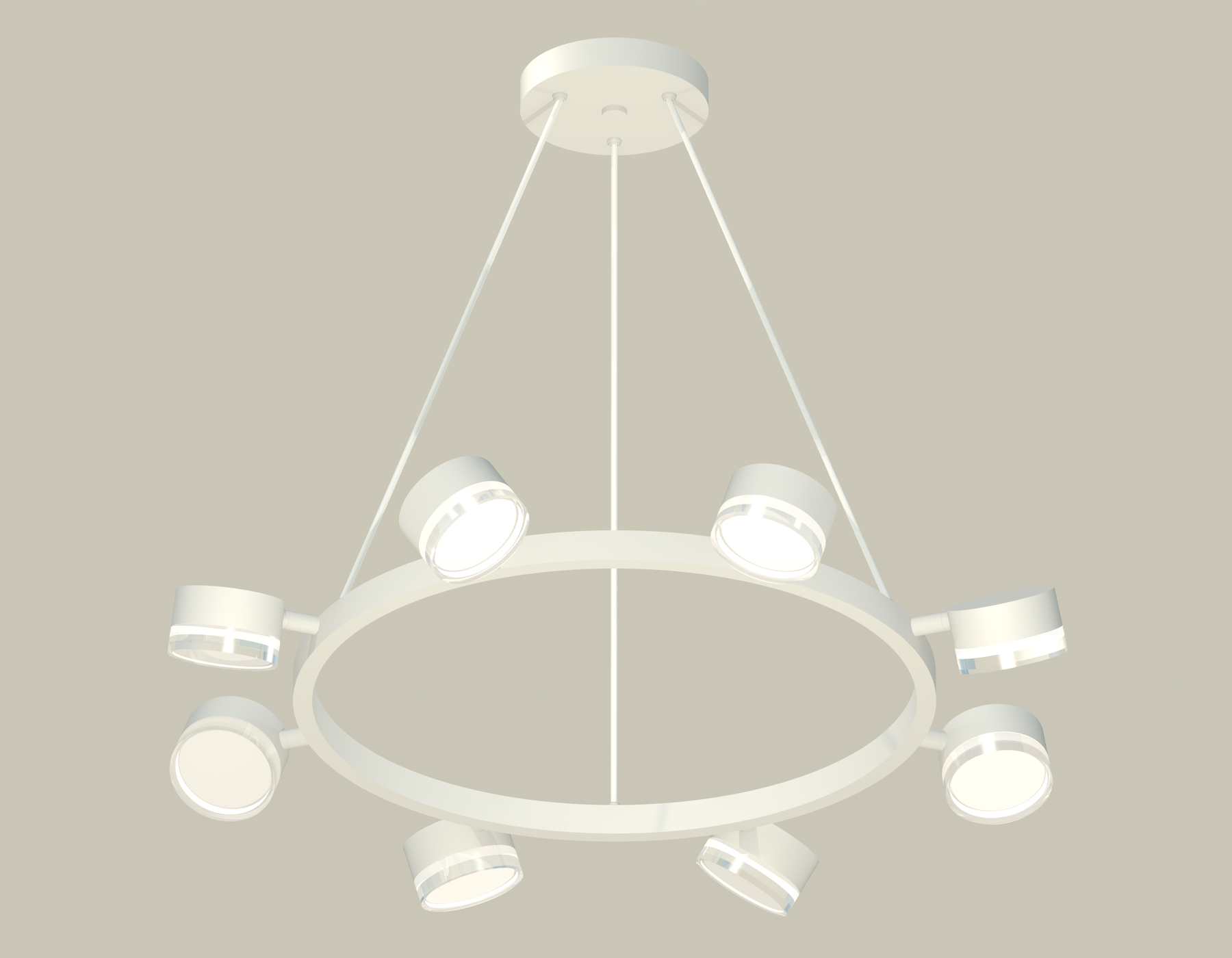 Подвесной светильтник Ambrella XB9195203/8 SWH/FR/CL белый песок/белый матовый/прозрачный GX53 (C9195, N8399) Подвесной светильтник Ambrella XB9195203/8 SWH/FR/CL белый песок/белый матовый/прозрачный GX53 (C9195, N8399)