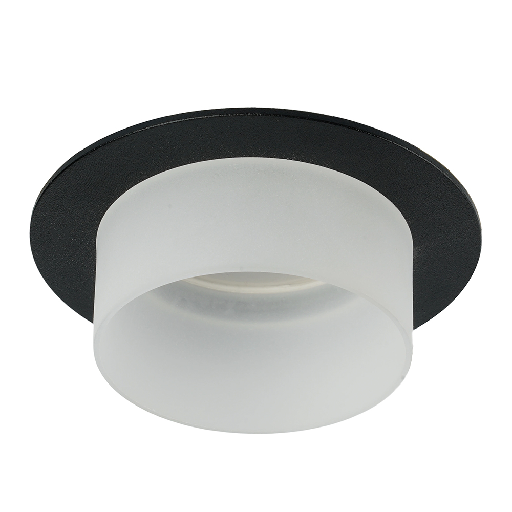 Светильник встраиваемый Feron DL3115 потолочный MR16 G5.3 черный