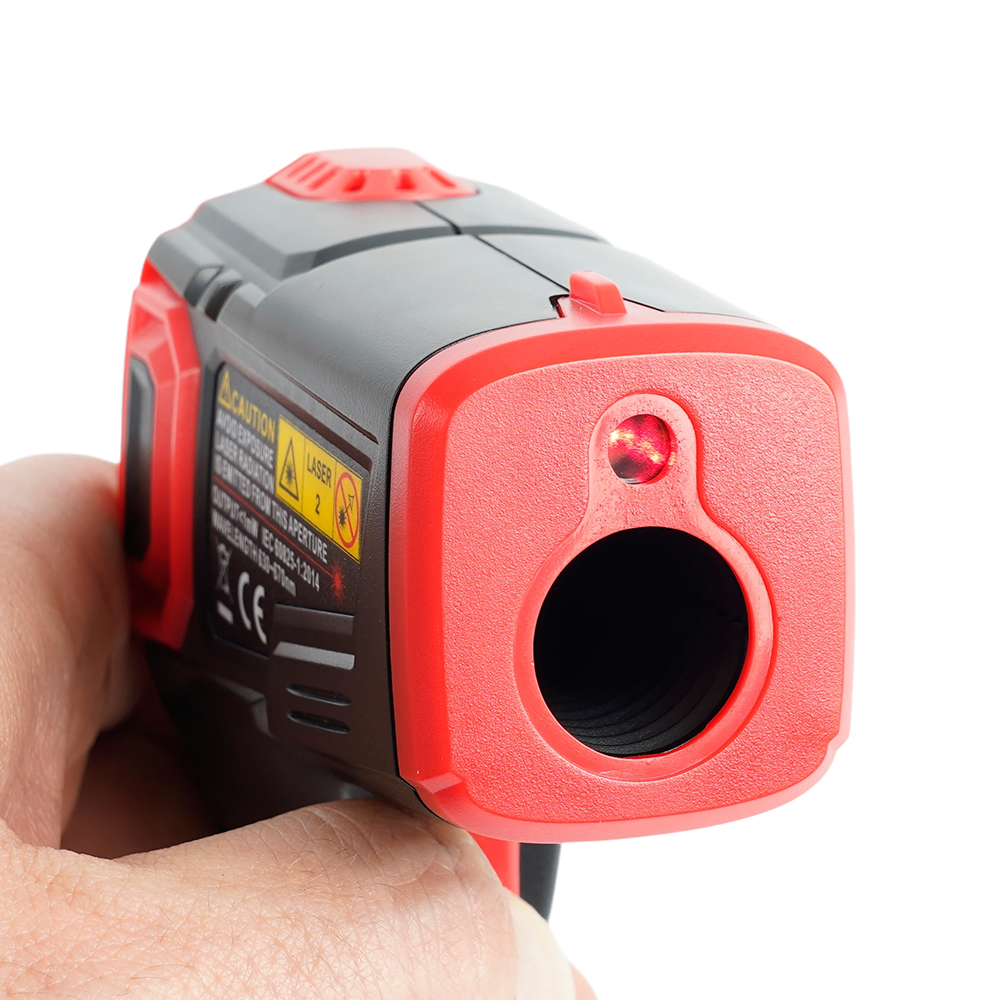 MTM HT650A Дистанционный измеритель температуры (пирометр), 2 батареи тип ААА 1,5В, черный/красный