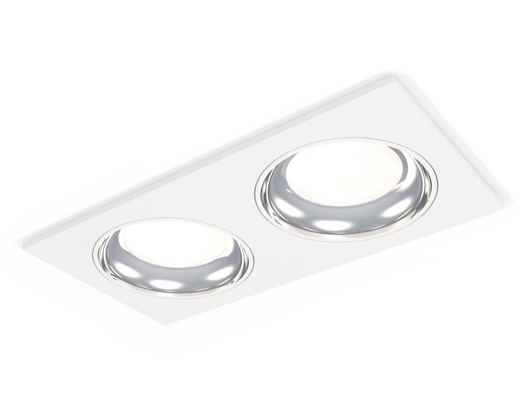 Встраиваемый светильник XC7635061 SWH/PSL белый песок/серебро полированное MR16 GU5.3 (C7635, N7022)