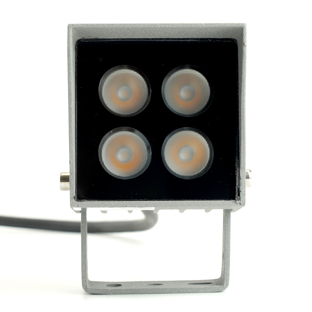 Светодиодный светильник ландшафтно-архитектурный Feron LL-895  AC220-240 4W 6400K IP66, квадрат