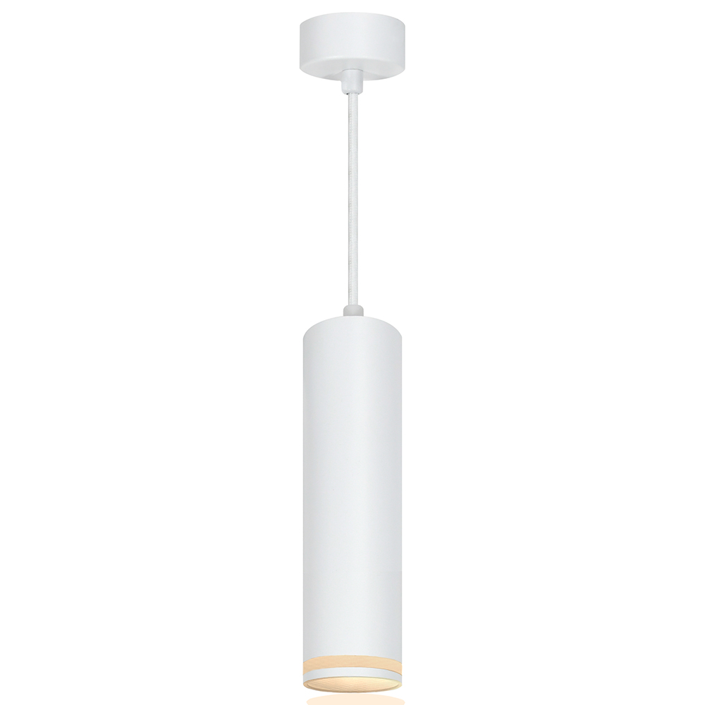 Светильник потолочный Feron ML1708 на подвесе  MR16 35W 230V, белый 55*200