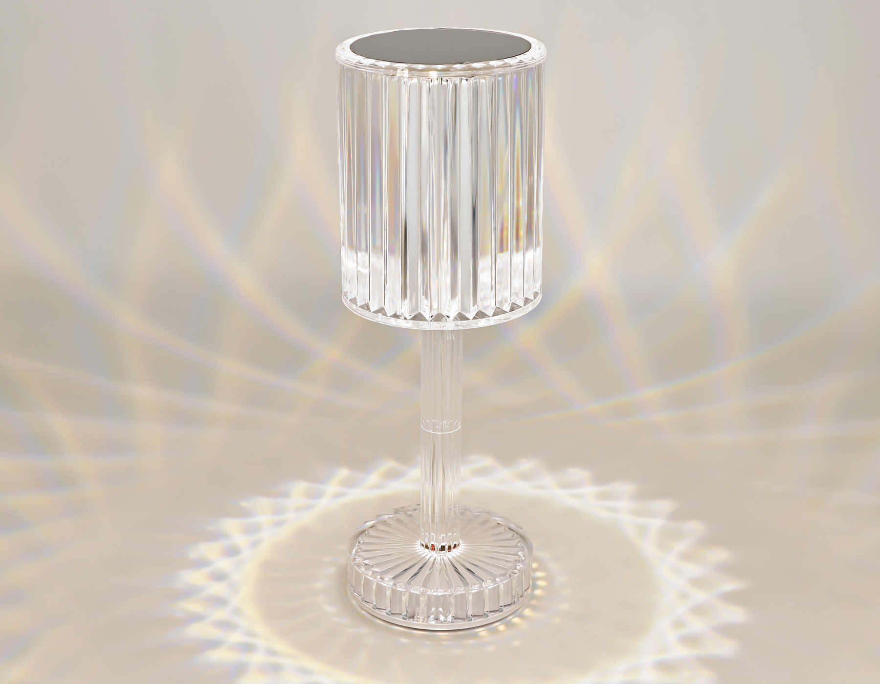 Настольный светильники Ambrella DE8066 CL прозрачный LED 3000K/4200K/6400K 3W