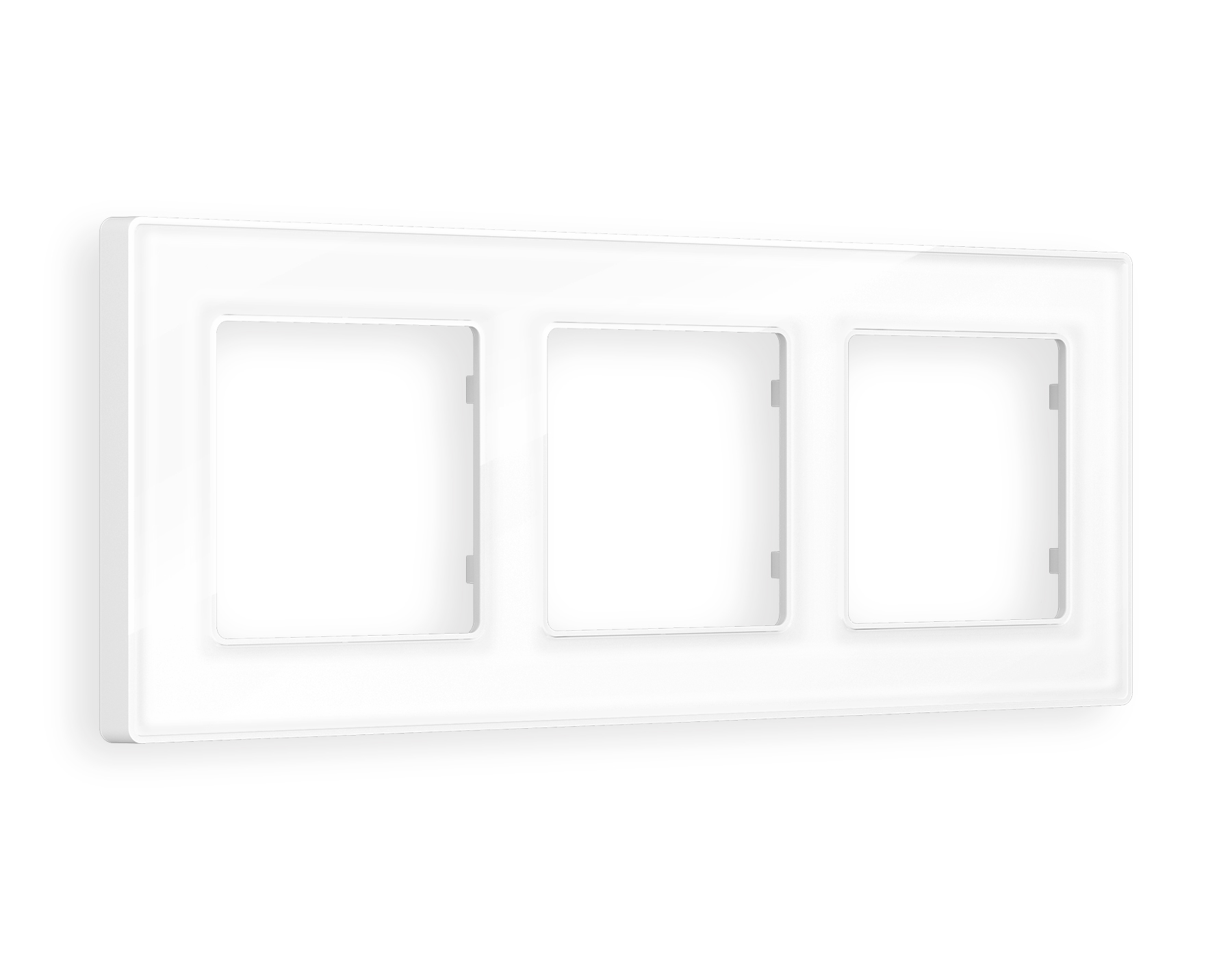 AF580103 Рамка ALFA Arctic (Белый Стекло органическое) 3-ая