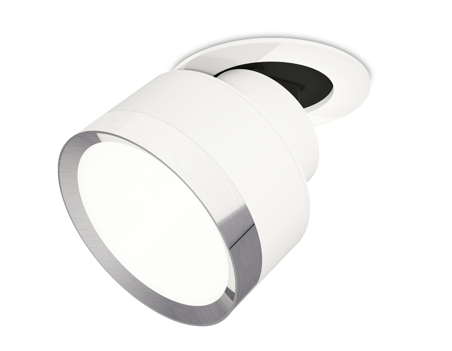 Встраиваемый поворотный светильник XM8101502 SWH/PSL белый песок/серебро полированное GX53 (A2241, A2105, C8101, N8118)