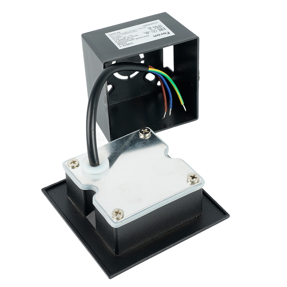 Светодиодный светильник Feron LN013-1 встраиваемый 3W 4000K, IP65, черный