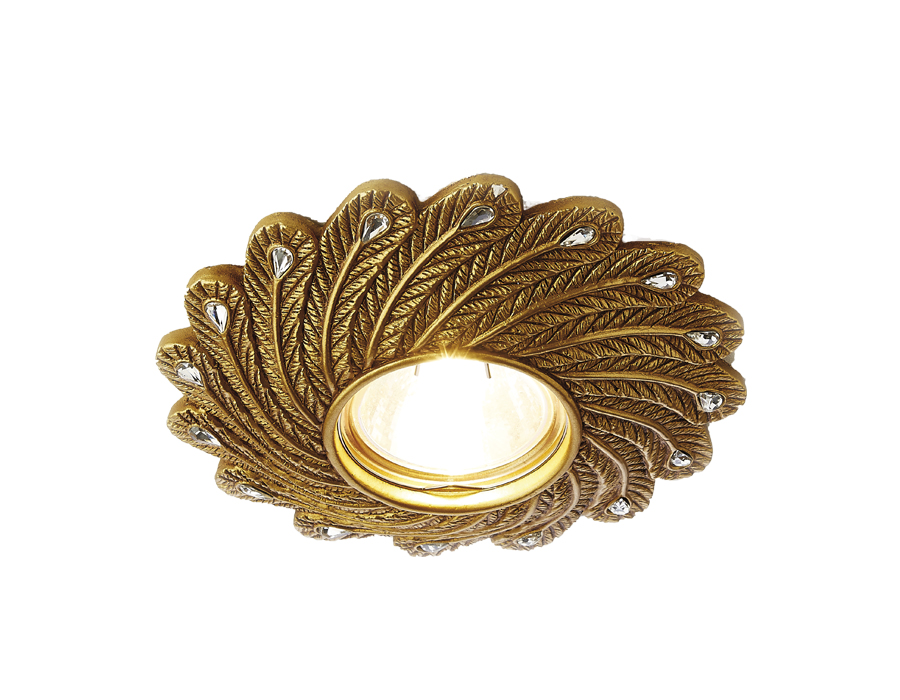 Встраиваемый светильник Ambrella D4466 SB бронза