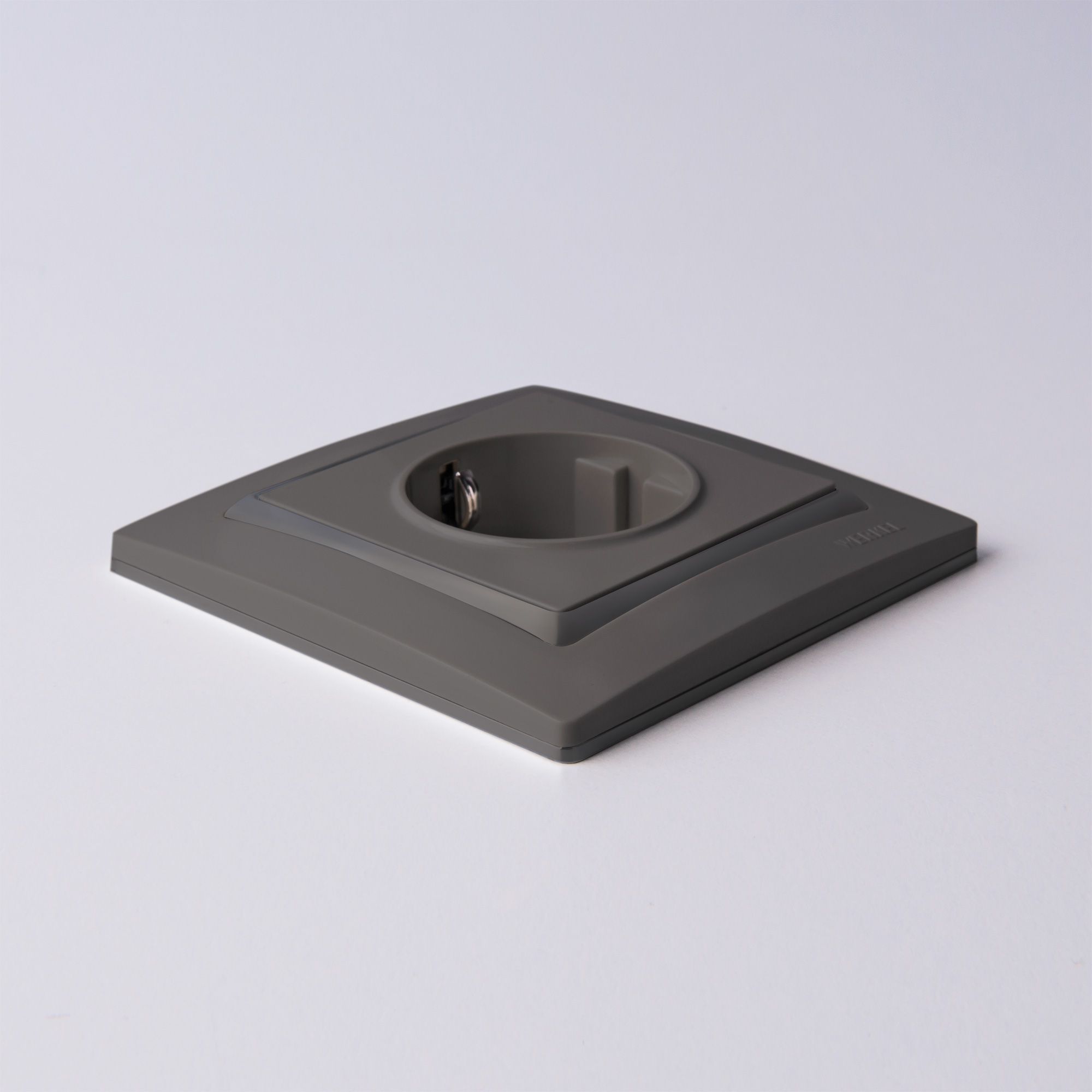 Рамка WERKEL Snabb на 1 пост (серо-коричневый, basic) WL03-Frame-01 / W0012007 / a036698