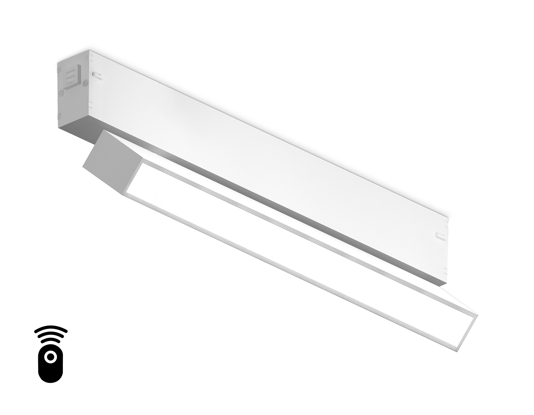 GL1331 WH белый IP20 18W 3000K-6400K 220V 120° 342*25*112 (Без ПДУ)