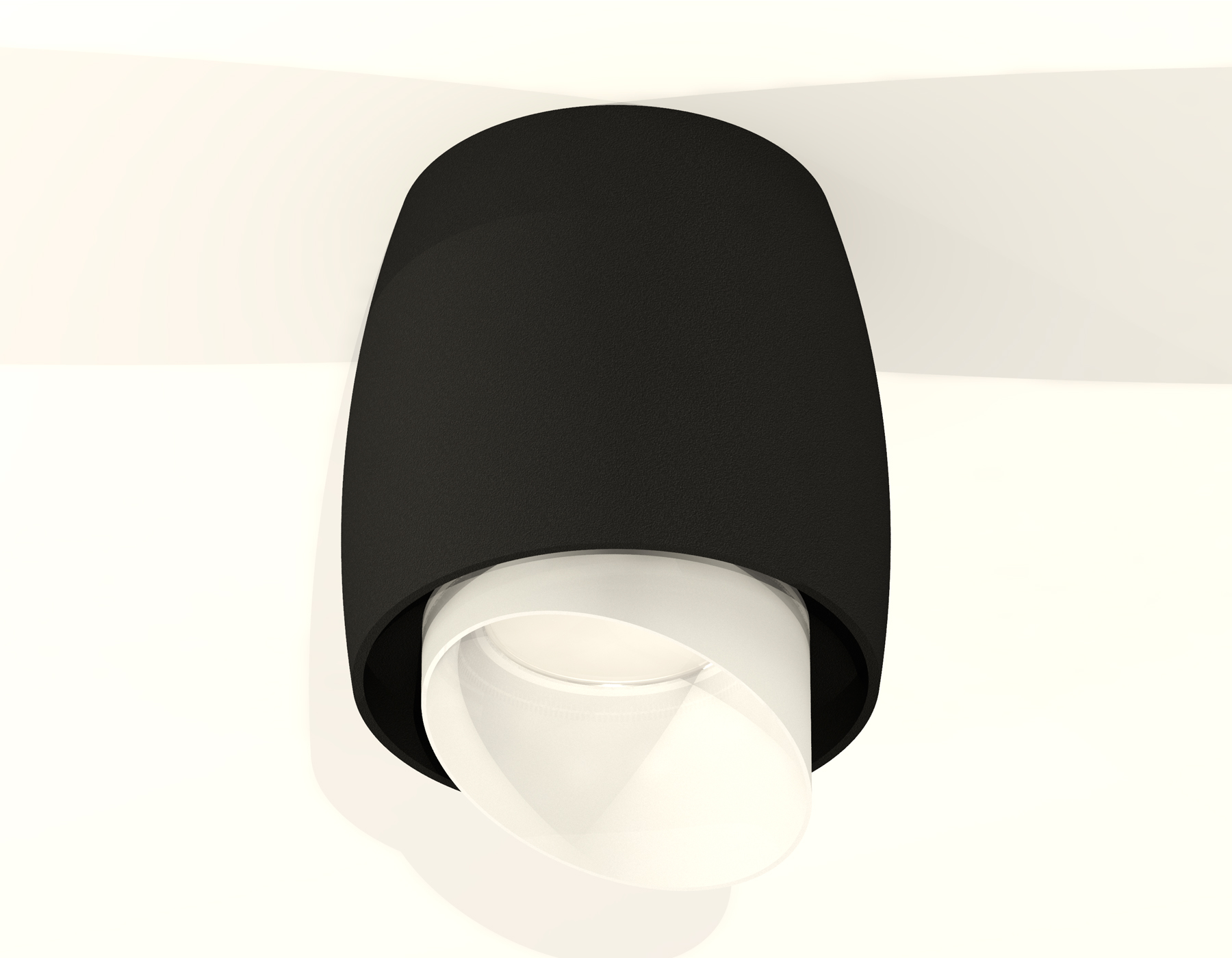 Накладной светильник XS1142042 SBK/FR черный песок/белый матовый MR16 GU5.3 (C1142, N7175)