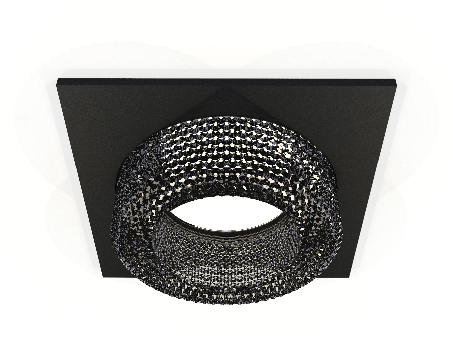 Встраиваемый светильник XC7632021 SBK/BK черный песок/тонированный MR16 GU5.3 (C7632, N7192)