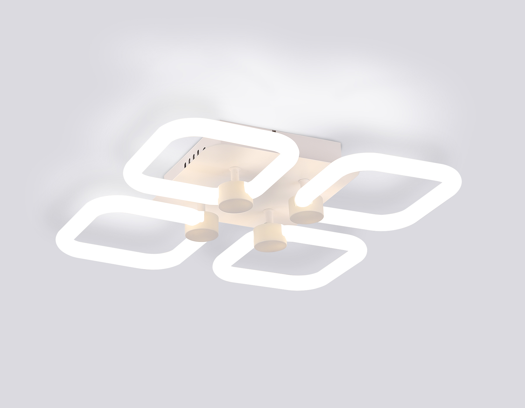 FA3819/4 WH белый 3000K-6400K 67W 380*380*90 (ПДУ ИК)