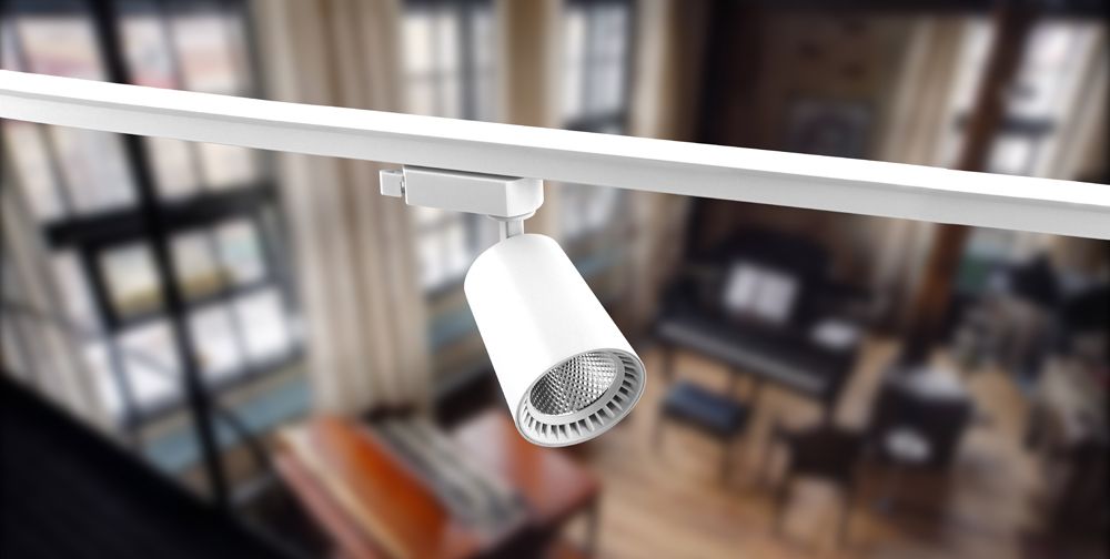 Светодиодный светильник Feron AL102 трековый на шинопровод 8W 4000K 35 градусов белый