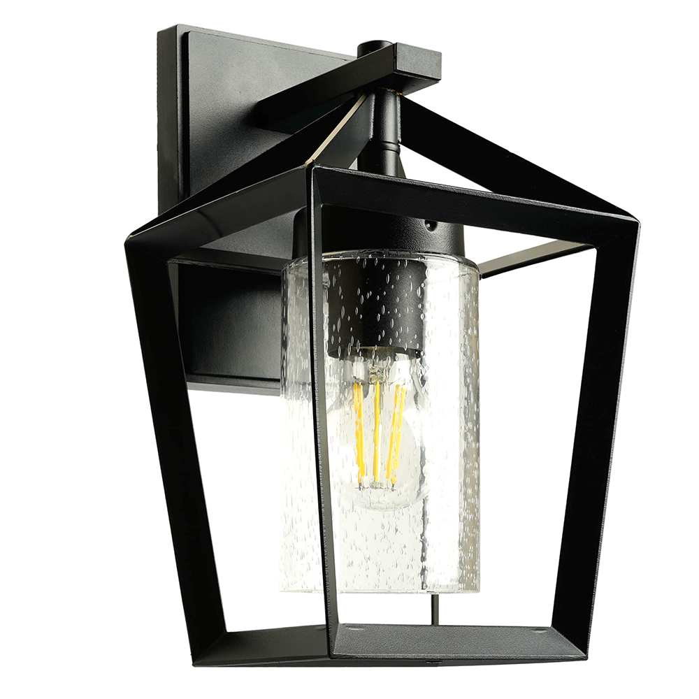 Светильник садово-парковый Feron PL771  на стену вниз 40W 220-240V E27, черный