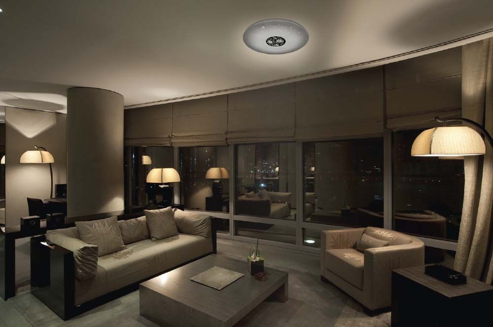 Светодиодный светильник накладной Feron AL679 тарелка 24W 4000K белый