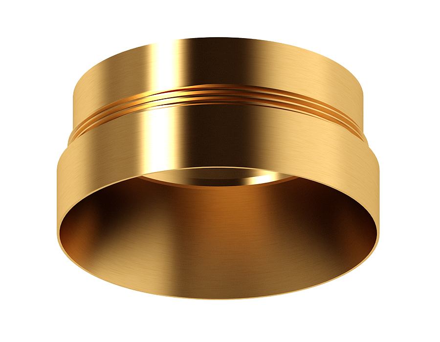 Насадка передняя для корпуса светильника Ambrella N6134 PYG золото желтое полированное D60*H25mm Out10mm MR16