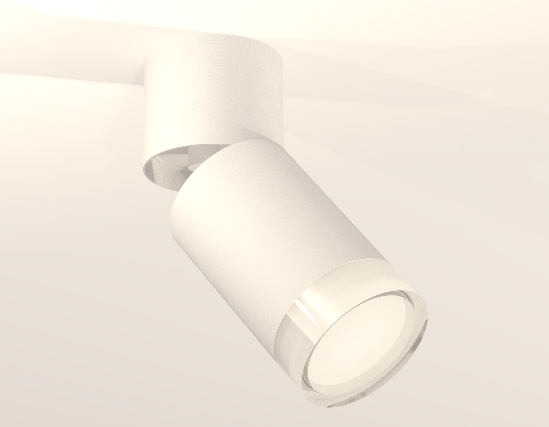 Накладной поворотный светильник XM6312080 SWH/FR/CL белый песок/белый матовый/прозрачный MR16 GU5.3 (A2220, C6312, N6241)