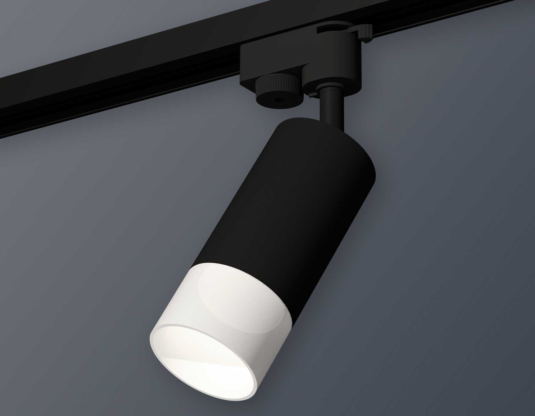 Комплект трекового светильника Ambrella XT6323170 SBK/FR черный песок/белый матовый MR16 GU5.3 (A2521, C6323, N6252)