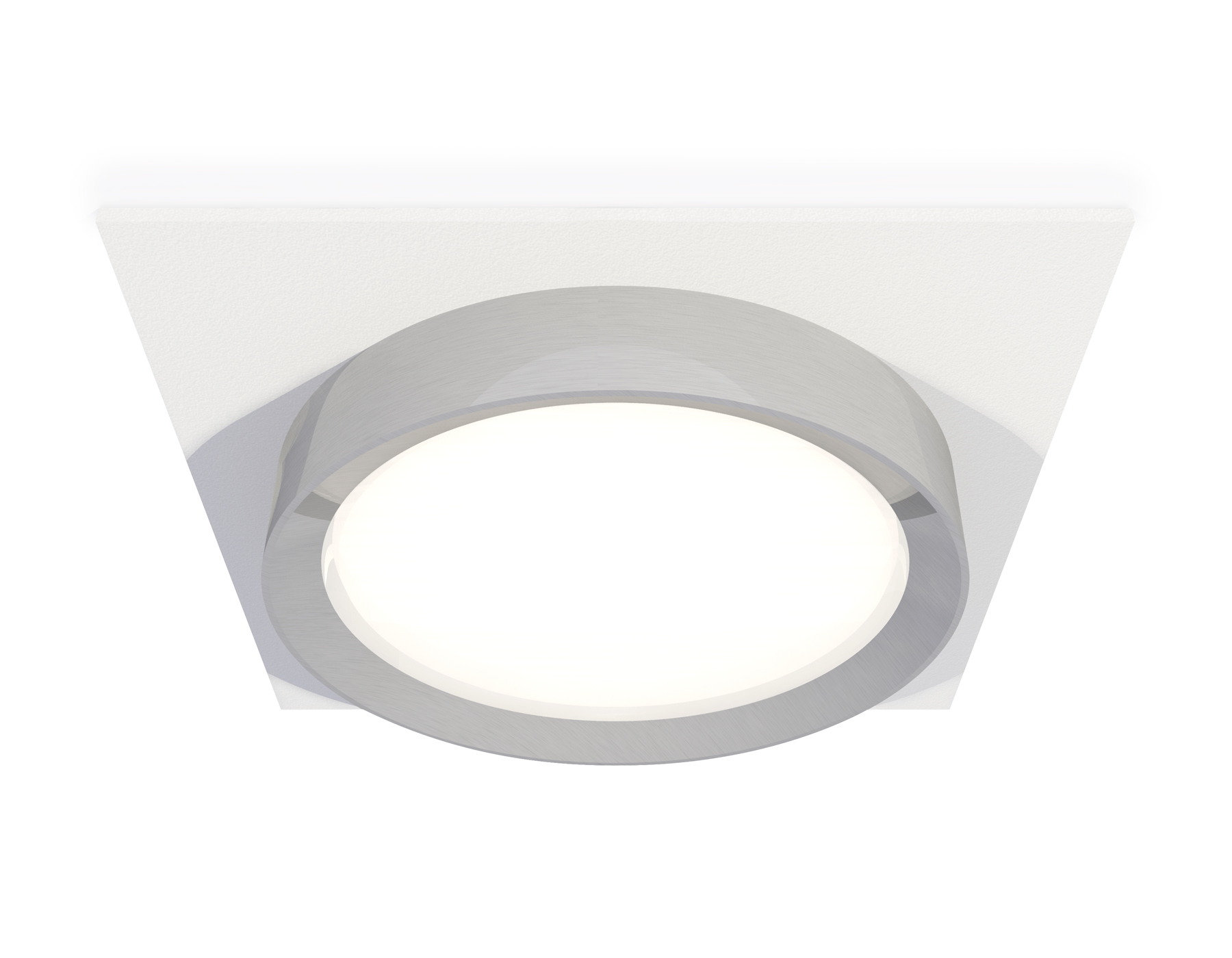 Встраиваемый светильник XC8061003 SWH/PSL белый песок/серебро полированное GX53 (C8061, N8118)