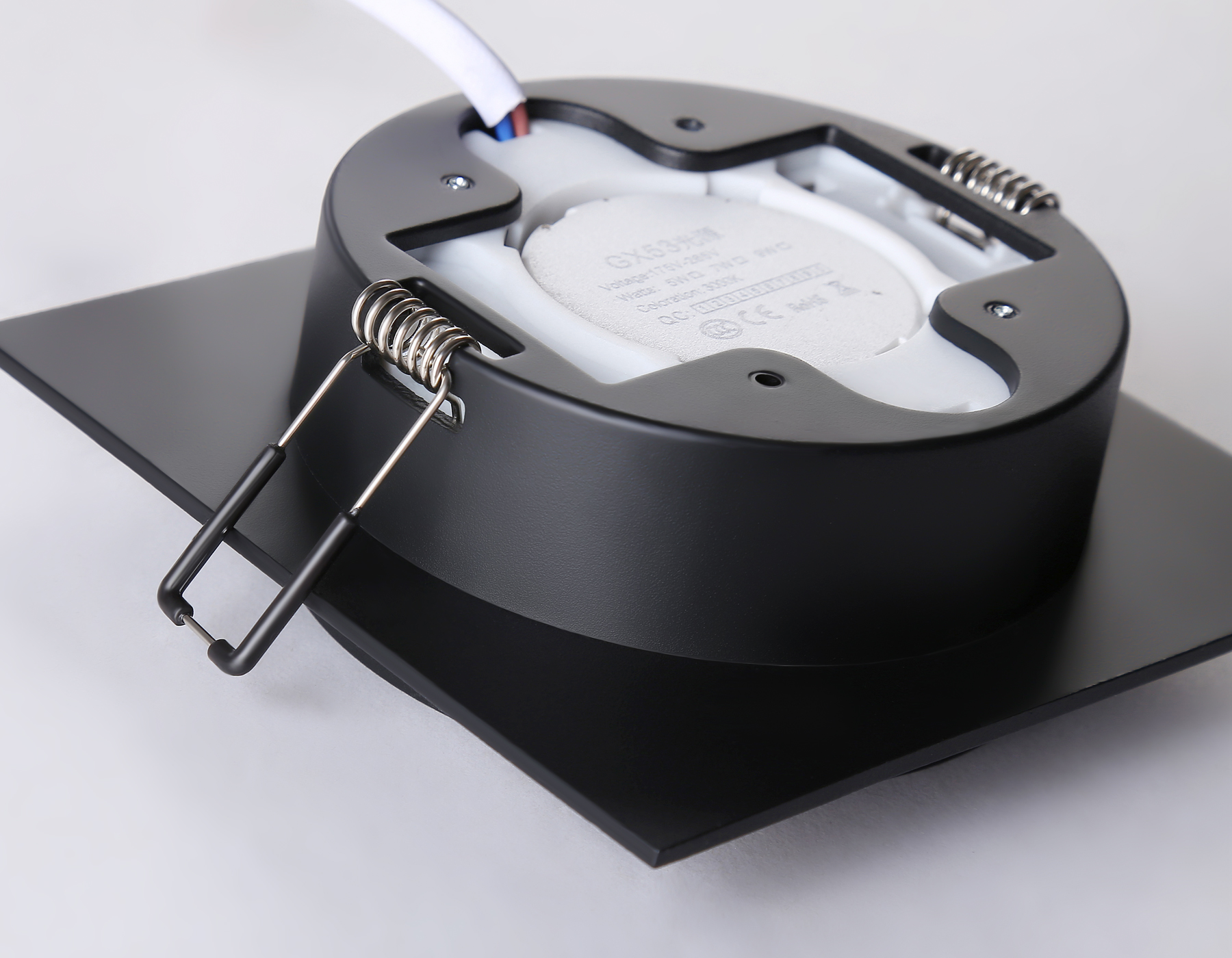 TN5222 BK черный GX53 110*110*50