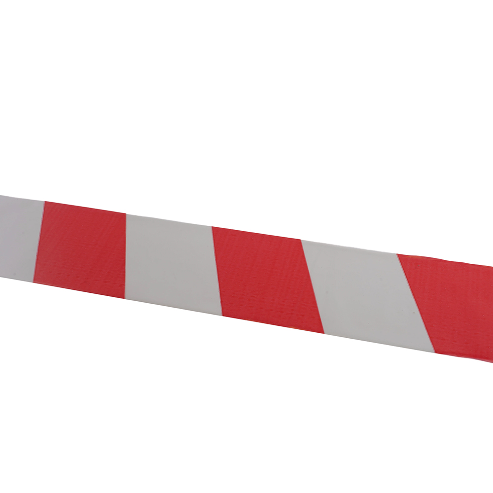 Лента оградительная, 200 п.м.х50 мм х35 мкм, STEKKER  красный,белый INTP10-50-35