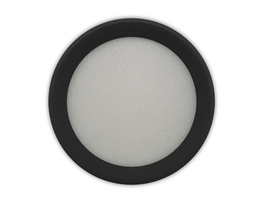 Накладной светодиодный светильник Ambrella TN286 SBK черный песок LED 4200K 9W D80*200