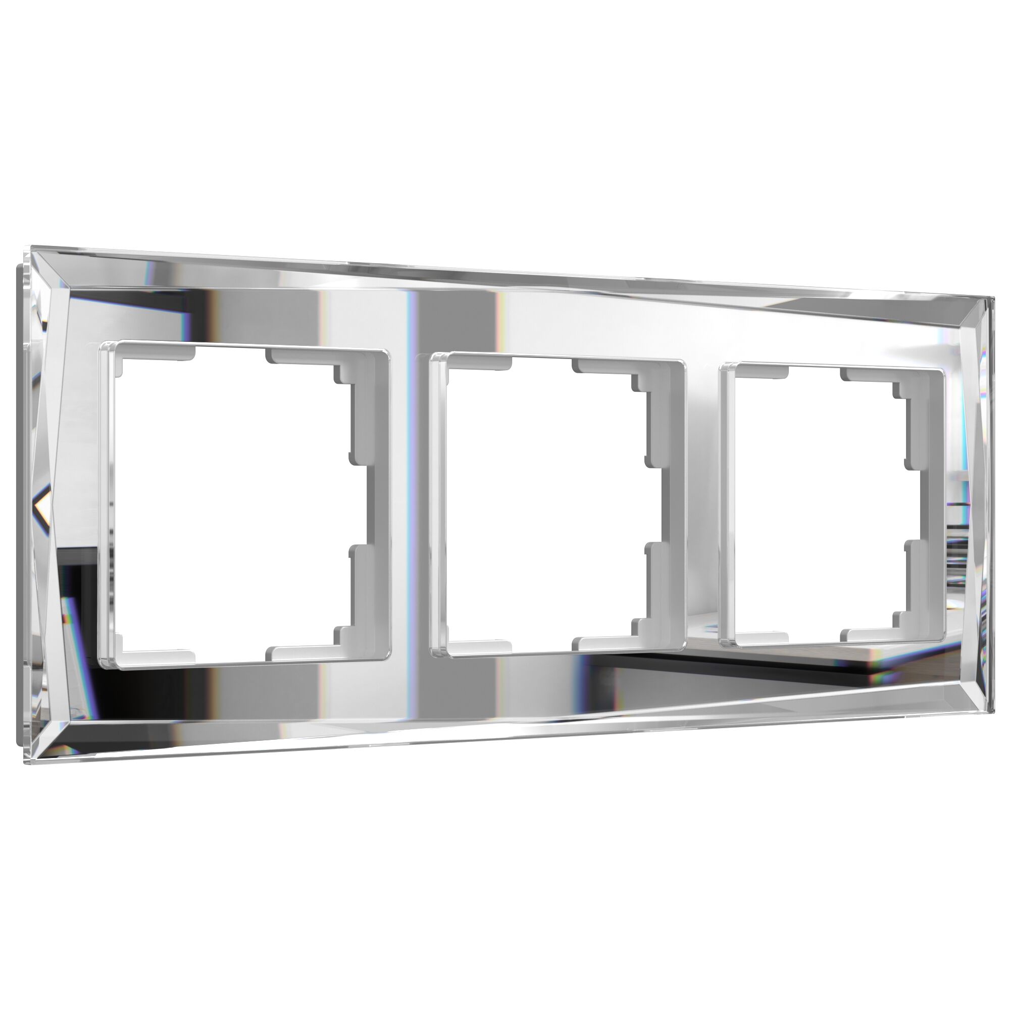 Рамка WERKEL Diamant на 3 поста (зеркальный) WL08-Frame-03 / W0031220 / a045797