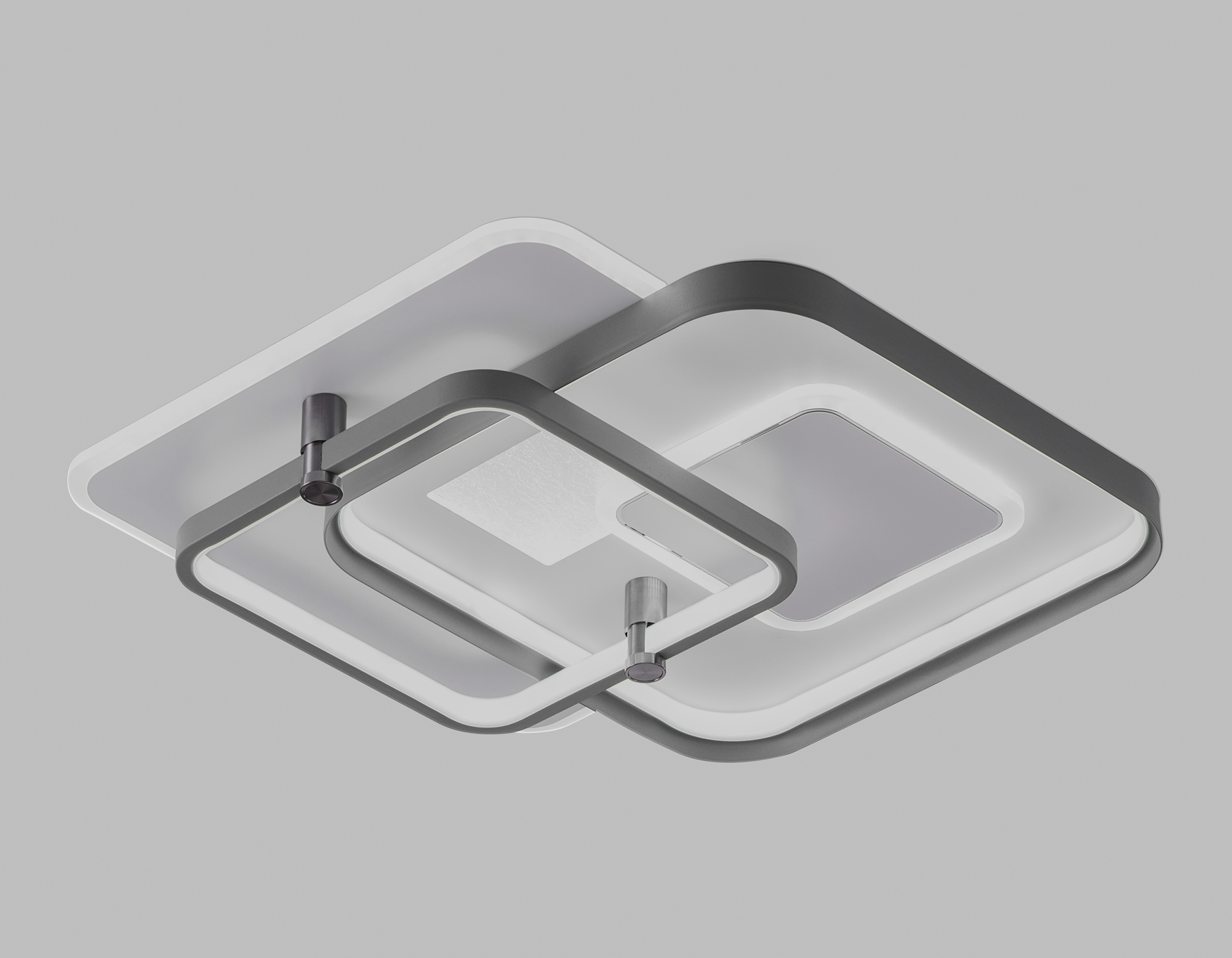 FL5055 WH/GR белый/серый 134W 3000K-6400K 480*480*100 (ПДУ РАДИО 2.4G)