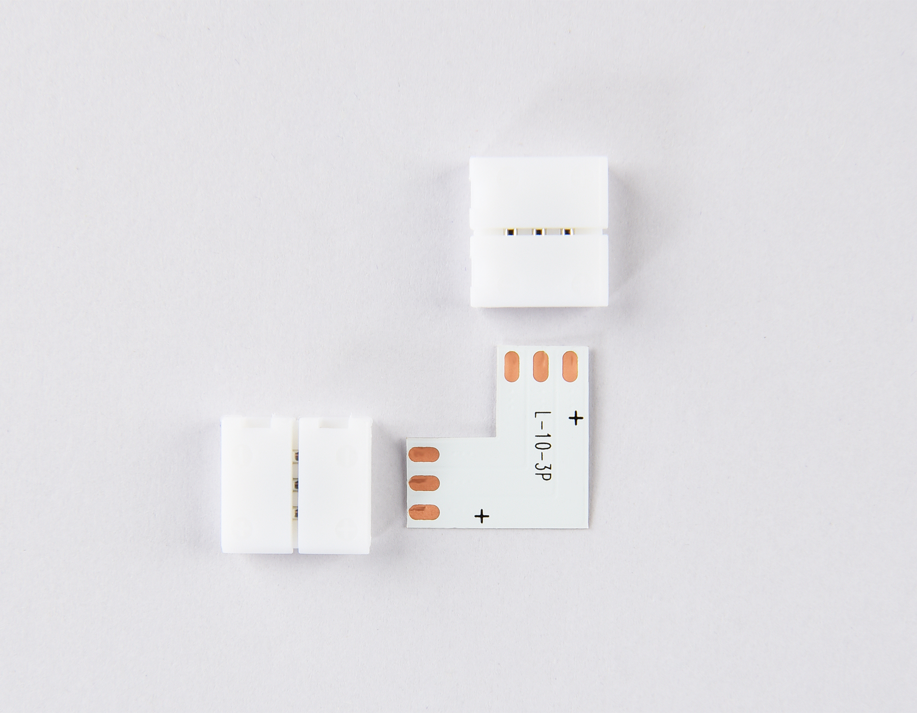 GS6651 Соединитель угловой L 5050 12/24V (3 конт.) (10шт)