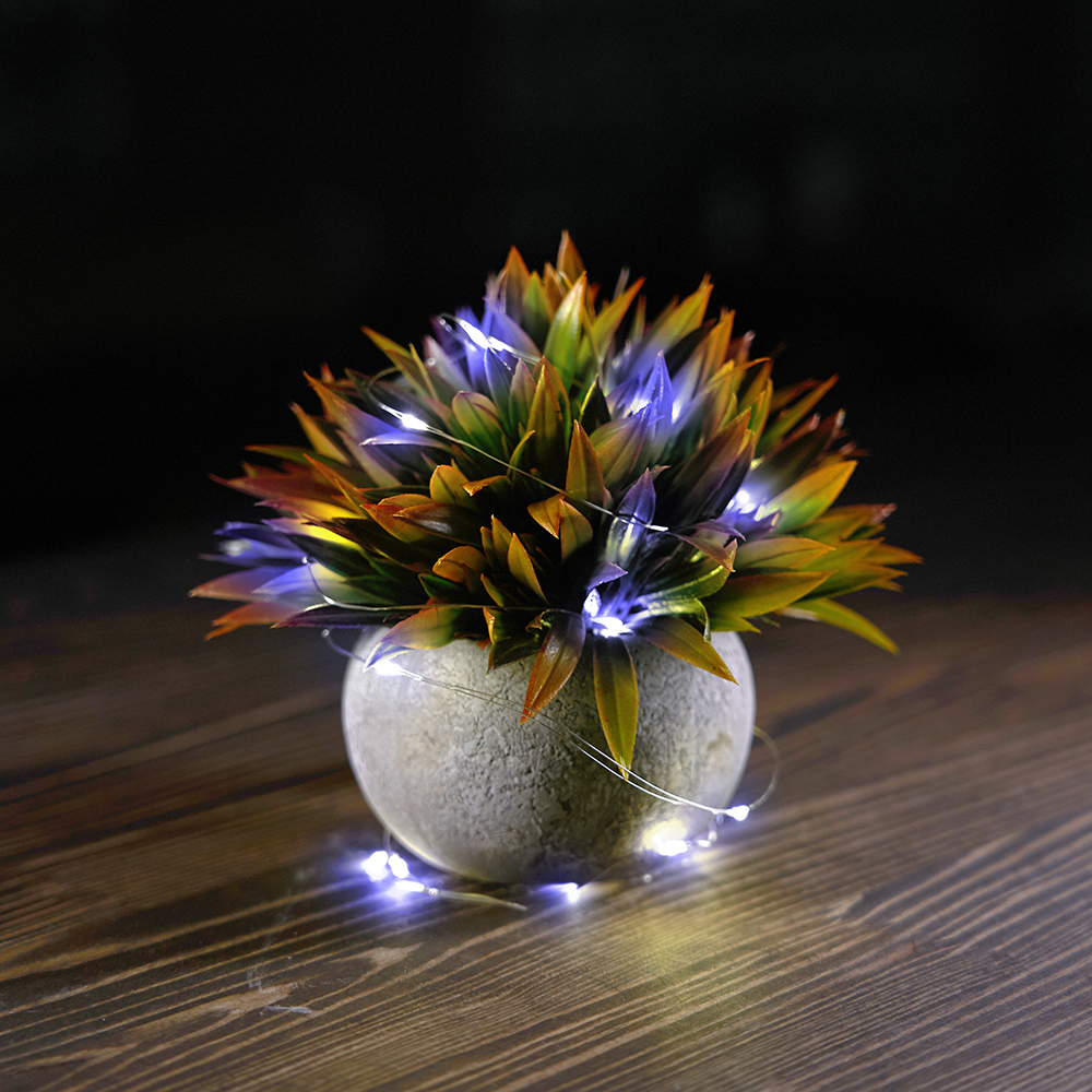 Светодиодная гирлянда Feron CL588 линейная Роса, 5000К, 2м, с питанием от батареек, прозрачный шнур Светодиодная гирлянда Feron CL588 линейная Роса, 5000К, 2м, с питанием от батареек, прозрачный шнур