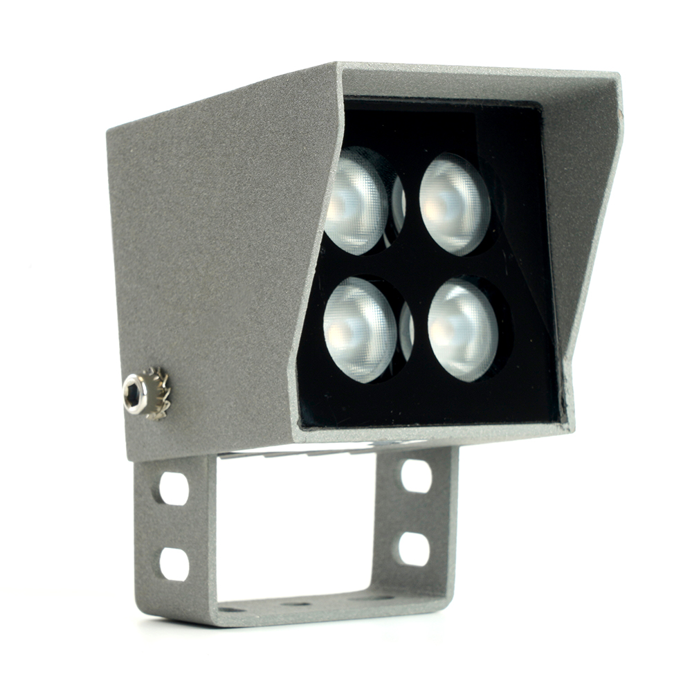 Светодиодный светильник ландшафтно-архитектурный Feron LL-895  AC220-240 4W 6400K IP66, квадрат