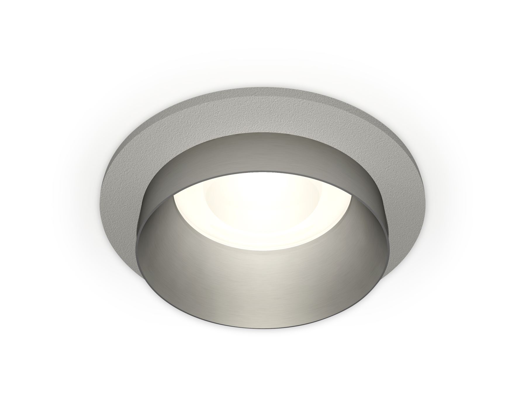 Встраиваемый светильник XC6514023 SGR/MCH серый песок/хром матовый MR16 GU5.3 (C6514, N6133)