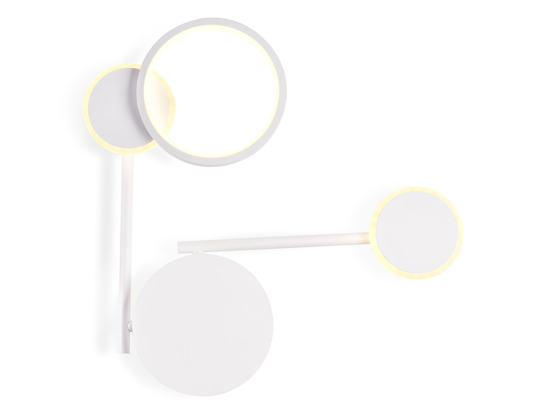 Настенный LED светильник FL5197 SWH белый песок LED 3000K 13W 445*400*60