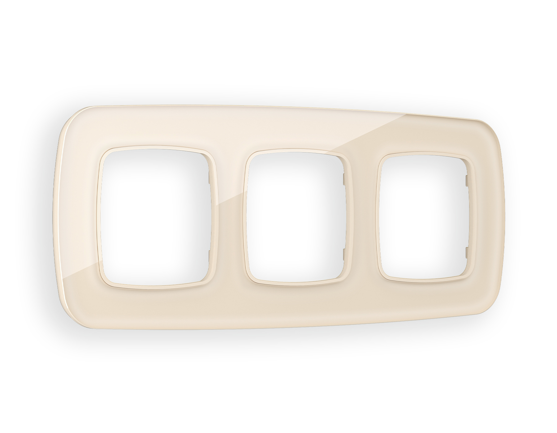 OF320303 Рамка OMEGA Radian (Бежевый Стекло органическое) 3-ая