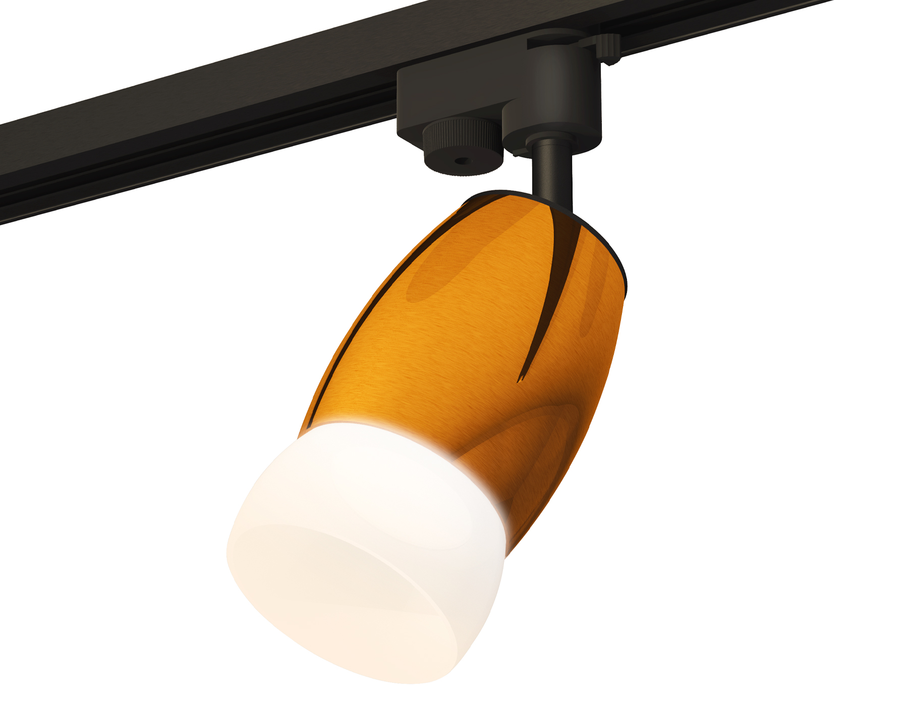 Трековый однофазный светильник XT1125014 PYG/SBK/FR золото желтое полированное/черный песок/белый матовый MR16 GU5.3