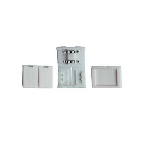 Коннектор двухсторонний для одноцветной светодиодной ленты 3528, IP20, ширина 8мм GENERAL