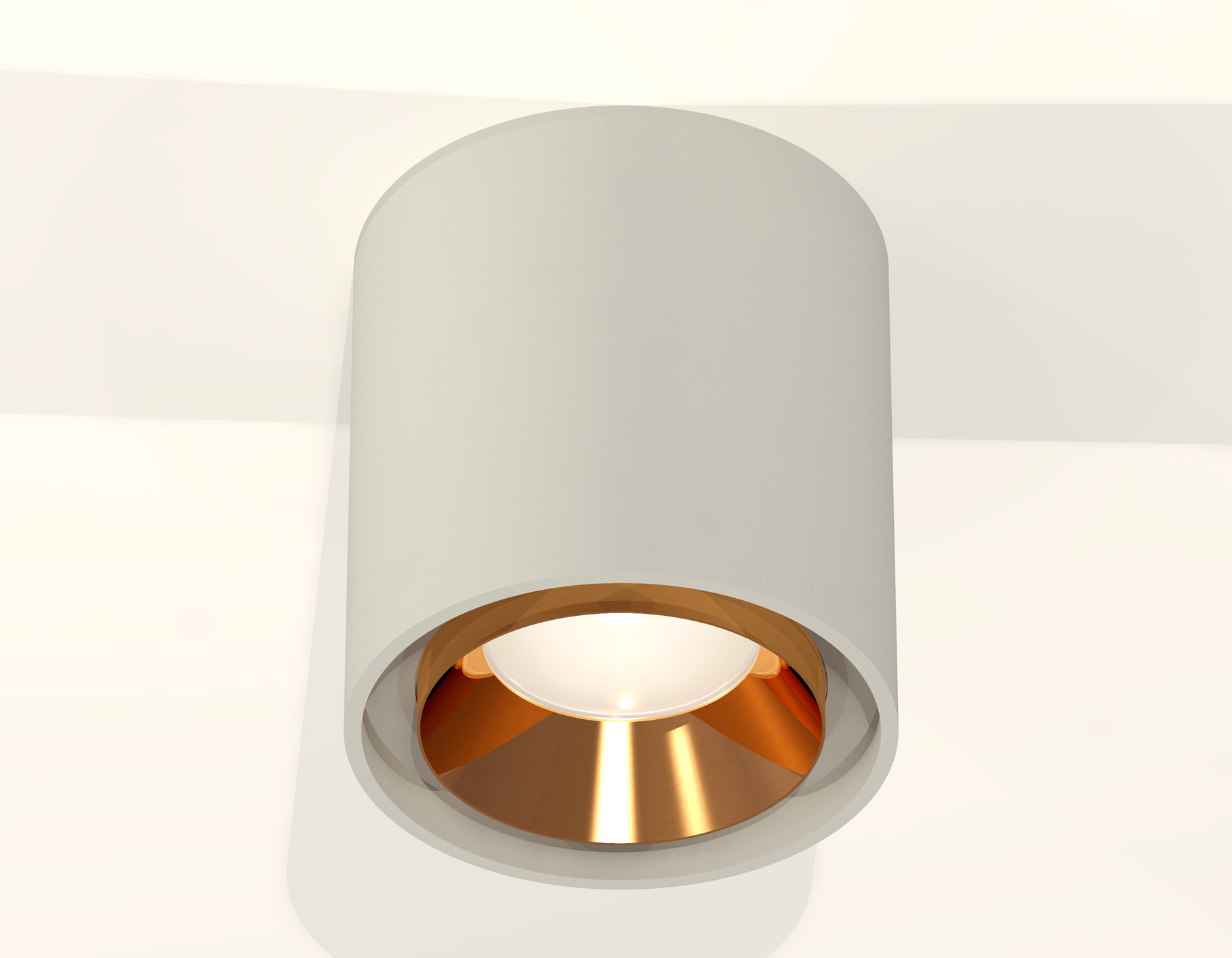 Накладной светильник XS7724004 SGR/PYG серый песок/золото желтое полированное MR16 GU5.3 (C7724, N7034)