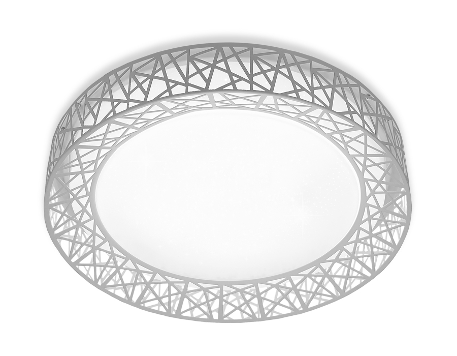 Потолочный управляемый светильник Ambrella Design FF122 WH 72W белый