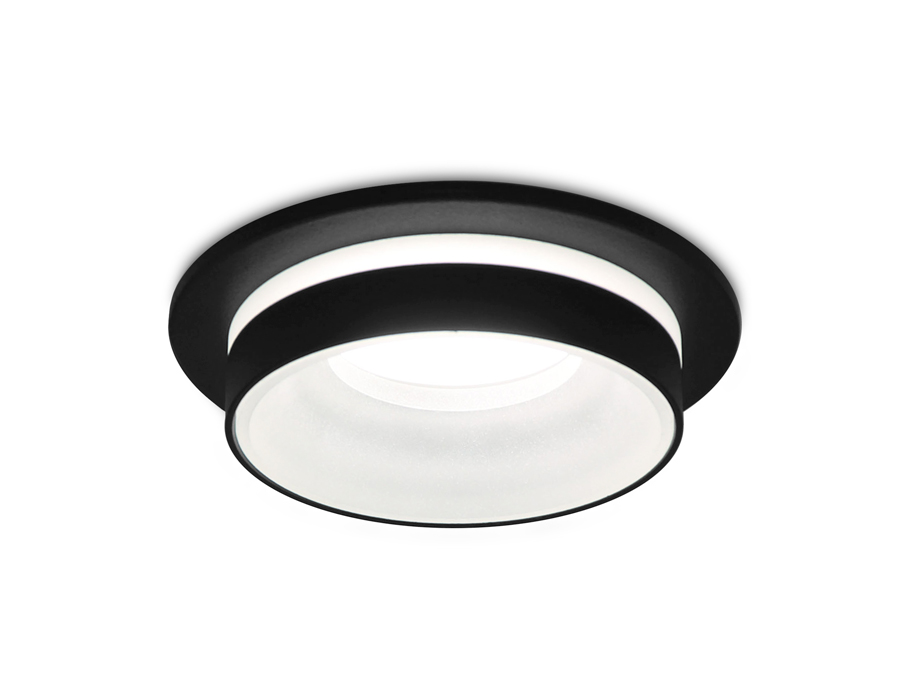 Встраиваемый точечный светильник Ambrella TN311 SBK черный песок GU5.3 D98*40