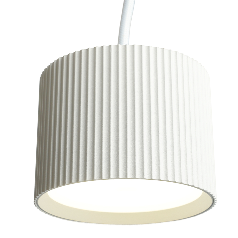 Светильник потолочный Feron Barrel HL4588 ARIA  levitation 12W, 230V, GX53, белый, на подвесе 1,7 м