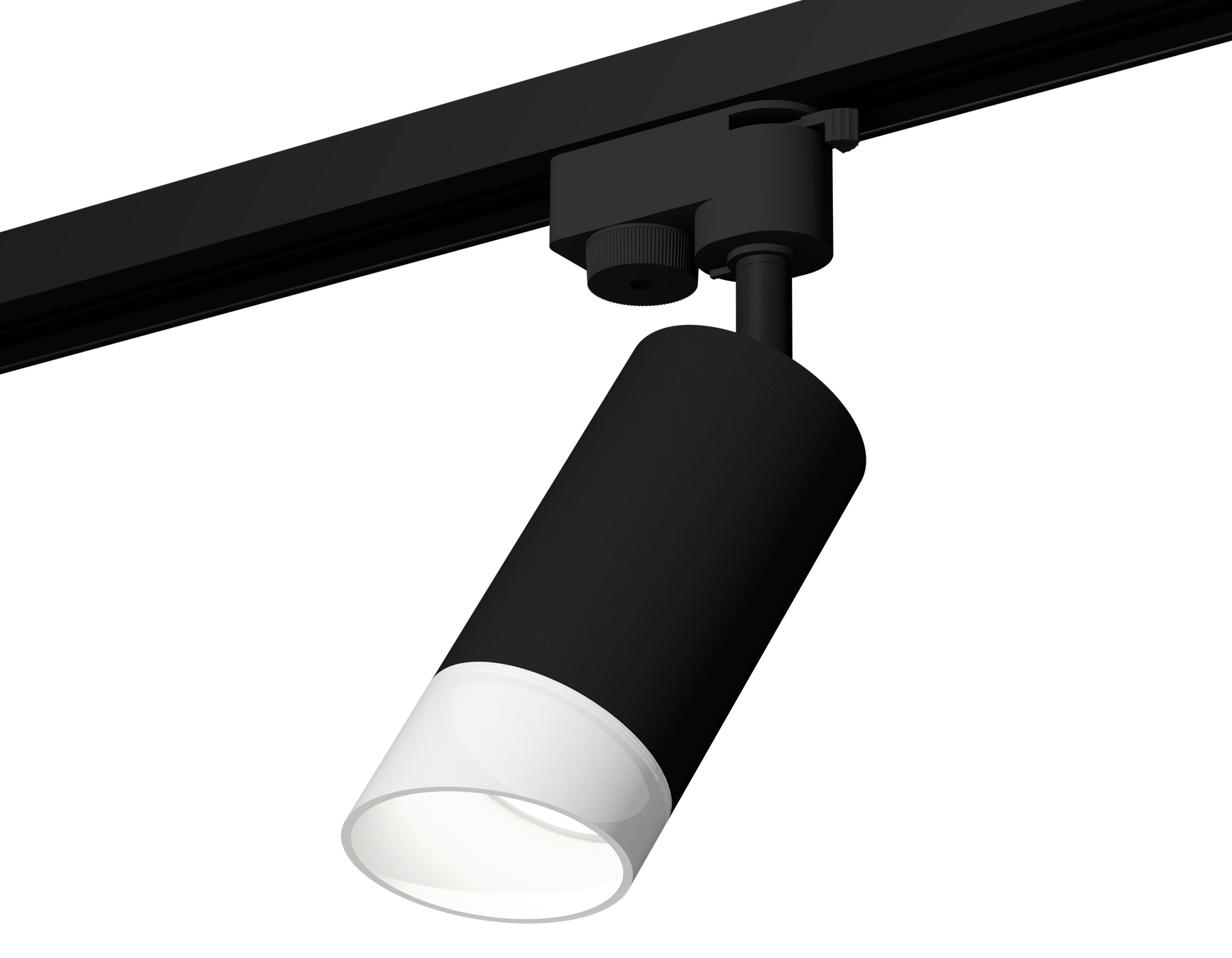 Комплект трекового светильника Ambrella XT6323180 SBK/FR черный песок/белый матовый MR16 GU5.3 (A2521, C6323, N6256)