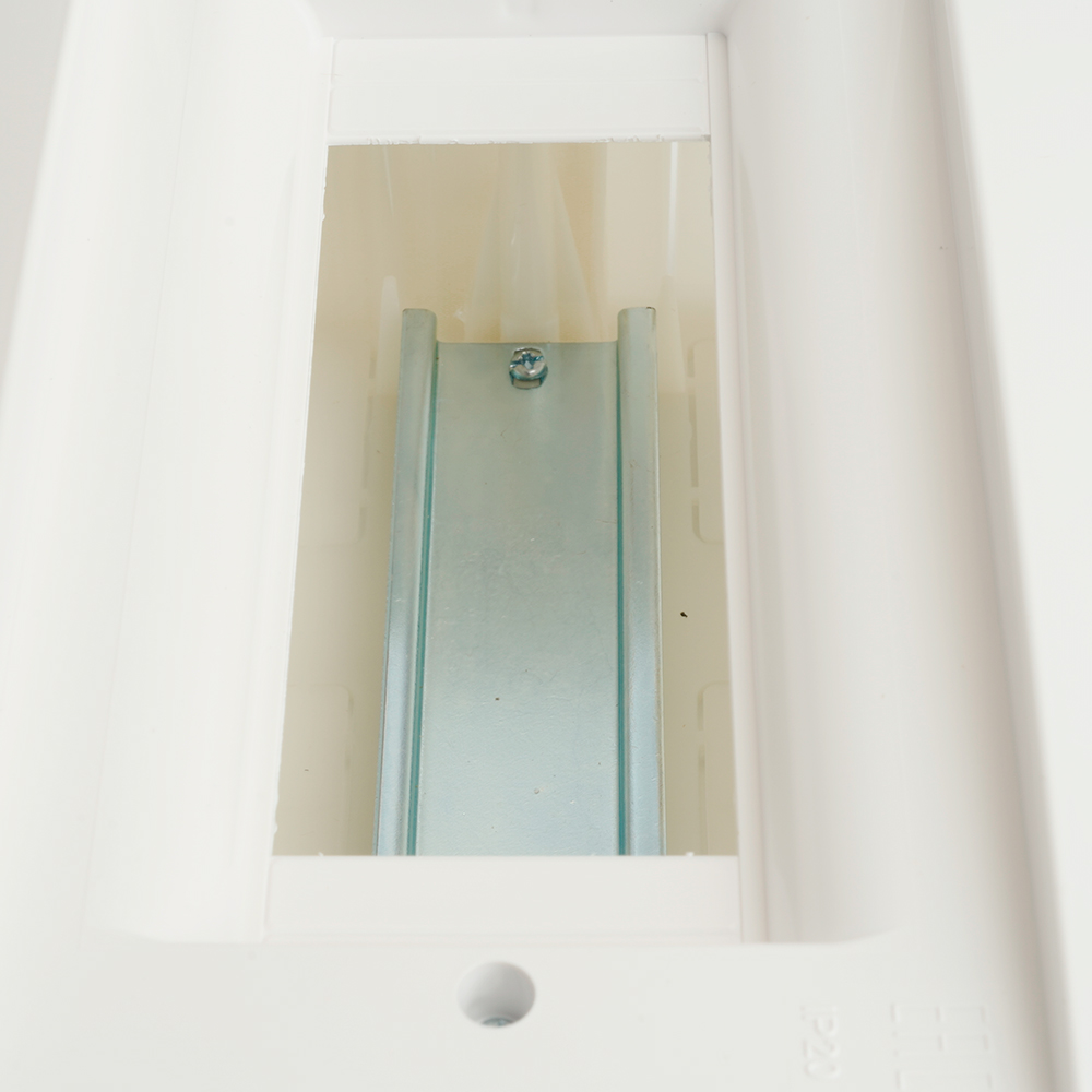 Бокс встраиваемый STEKKER EBX50-2/08-20 8 модулей, белый, пластик, серия Standart