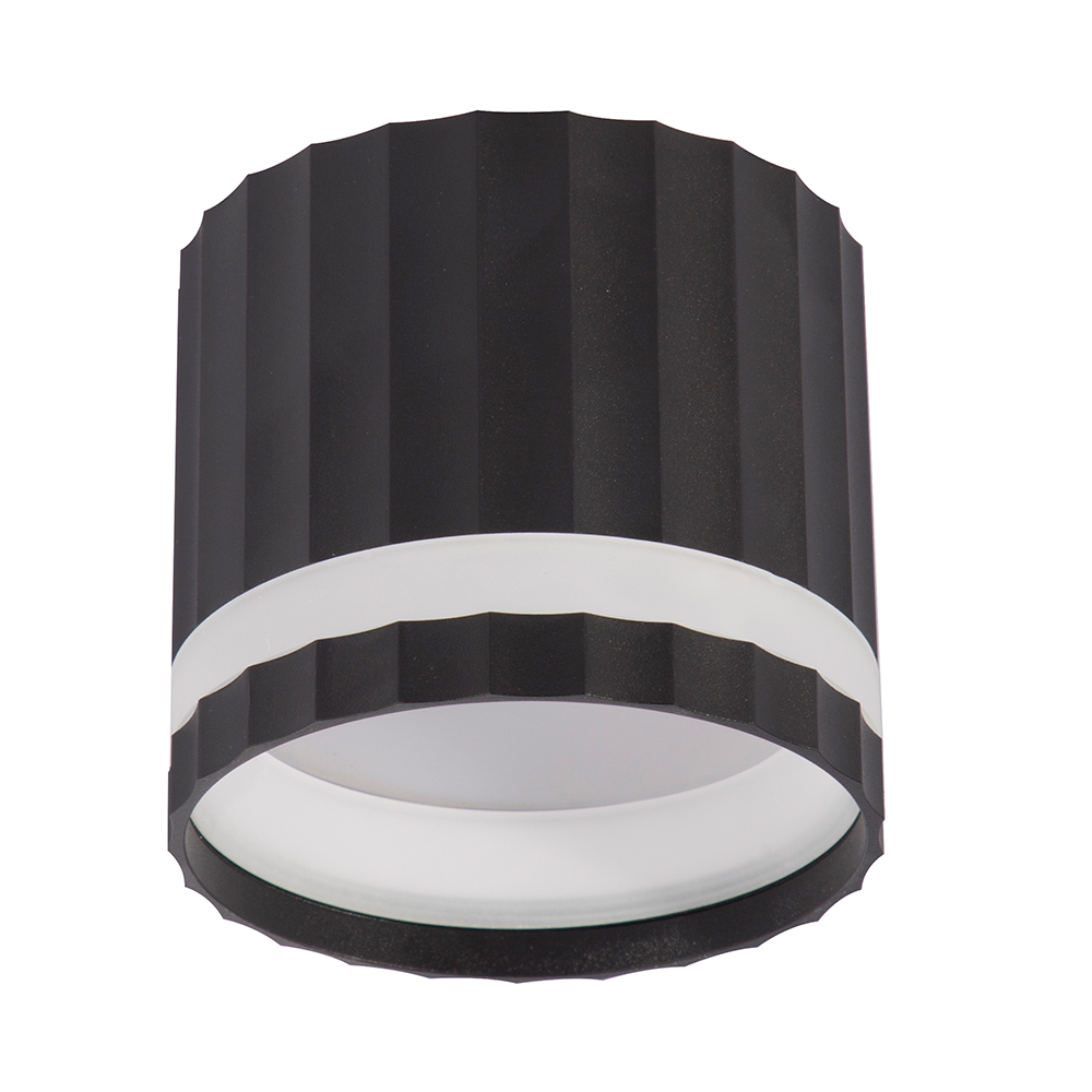 Светильник потолочный Feron HL369  Barrel OLYMPUS 12W, 230V, GX53, черный Светильник потолочный Feron HL369  Barrel OLYMPUS 12W, 230V, GX53, черный