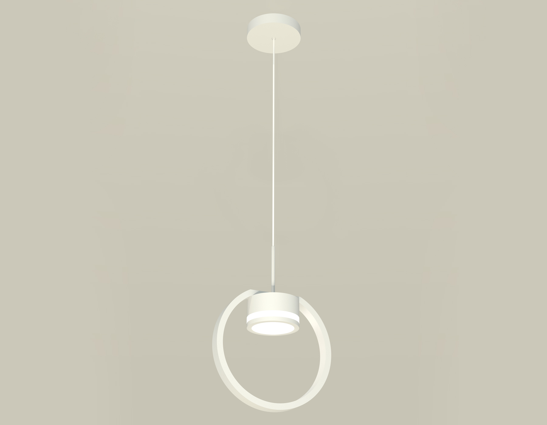 Подвесной светильтник Ambrella XB9101150 SWH/FR белый песок/белый матовый GX53 (C9101, N8412)