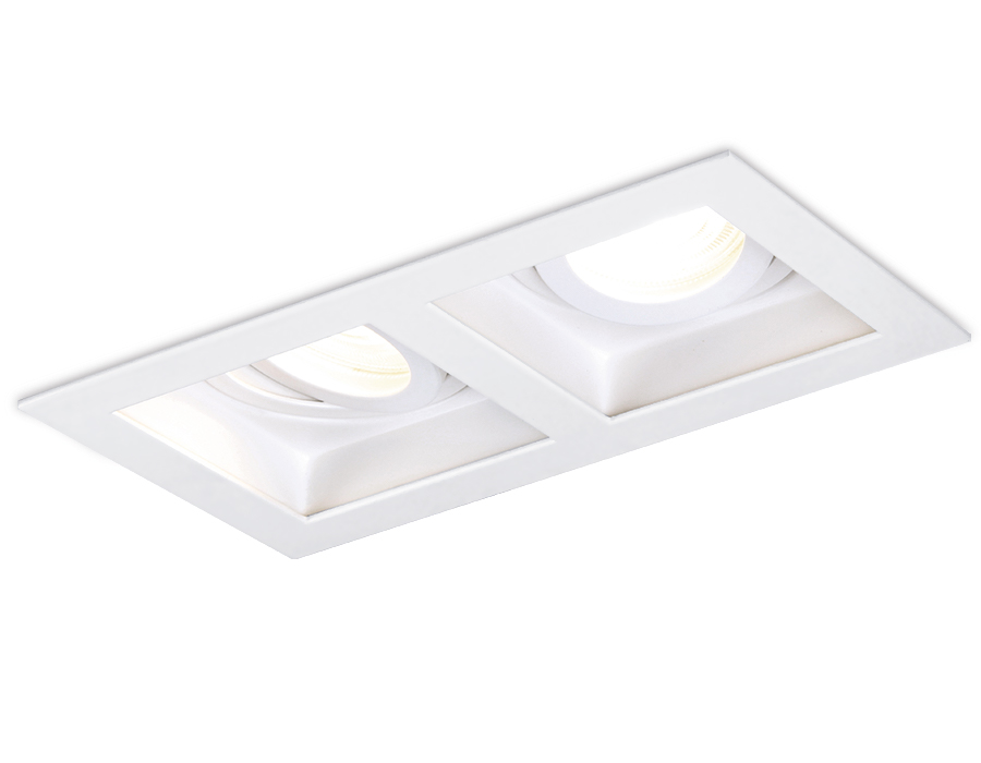 Встраиваемый светильник Ambrella Techno TN185/2 WH белый